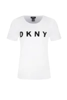 T-shirt LOGO TEE | Regular Fit DKNY weiß