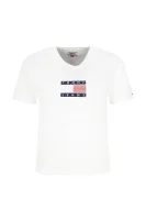 t-shirt tjw star americana flag | cropped fit Tommy Jeans weiß