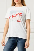 t-shirt cameo | regular fit Pepe Jeans London weiß