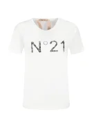 T-Shirt |       Loose fit N21 weiß