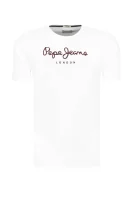 t-shirt eggo | regular fit Pepe Jeans London weiß