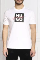 T-shirt Dalpaca | Regular Fit HUGO weiß