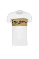 T-Shirt Charing |       Slim Fit Pepe Jeans London weiß