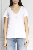 T-shirt | Regular Fit BluGirl Blumarine weiß