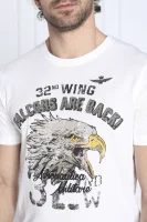 t-shirt | regular fit Aeronautica Militare weiß