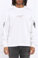 Sweatshirt Damazonas | Regular Fit HUGO weiß
