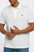 Polo | Slim Fit | pique Lacoste weiß