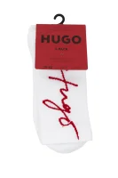 Socken 2-pack 2P QS HANDWRITTEN Hugo Bodywear weiß