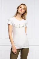 t-shirt | slim fit Liu Jo Beachwear weiß