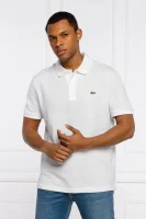 Polo | Slim Fit | pique Lacoste weiß