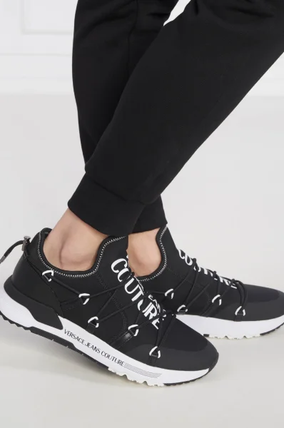Sneakers NEOPRENE |mit zusatz von leder Versace Jeans Couture schwarz