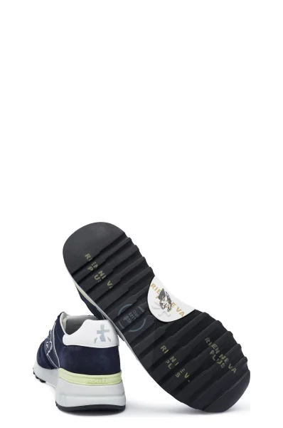 Sneakers LANDER | mit zusatz von leder Premiata dunkelblau