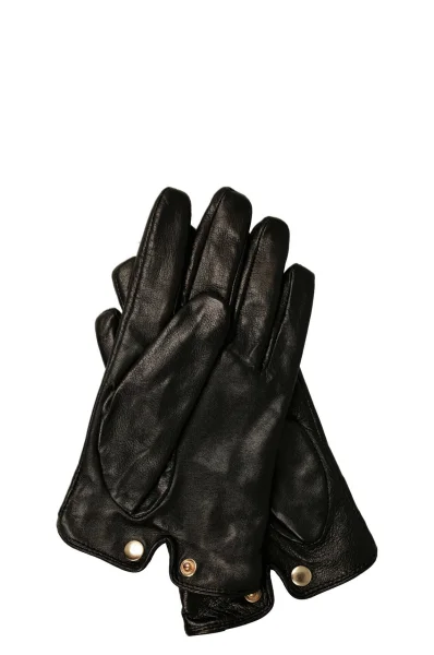 Leder handschuhe AMICO Marella schwarz