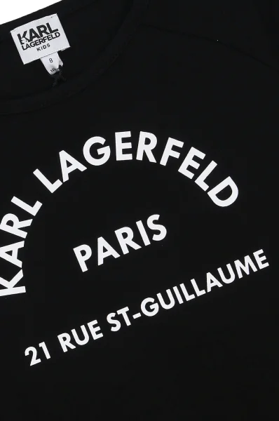 kleid Karl Lagerfeld Kids schwarz
