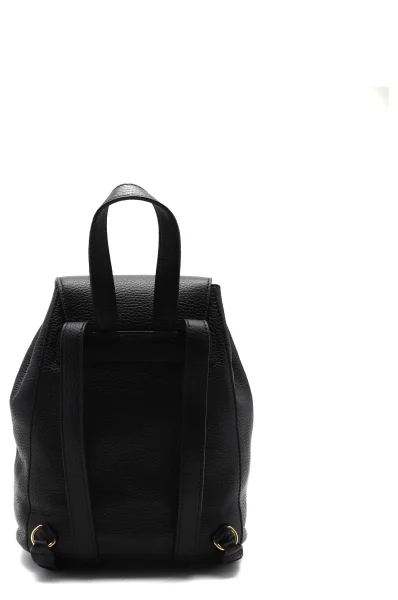 Leder rucksack Coccinelle schwarz