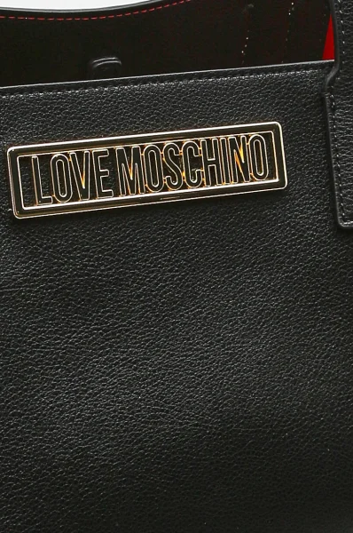 shopper + beutel Love Moschino schwarz