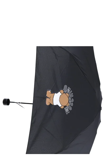 Regenschirm Bear back and front Moschino schwarz