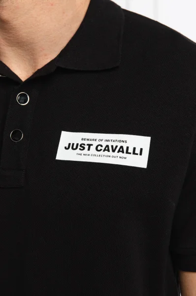 polo | regular fit Just Cavalli schwarz