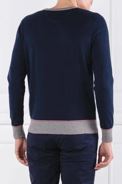 pullover gord | regular fit |mit zusatz von wolle La Martina dunkelblau
