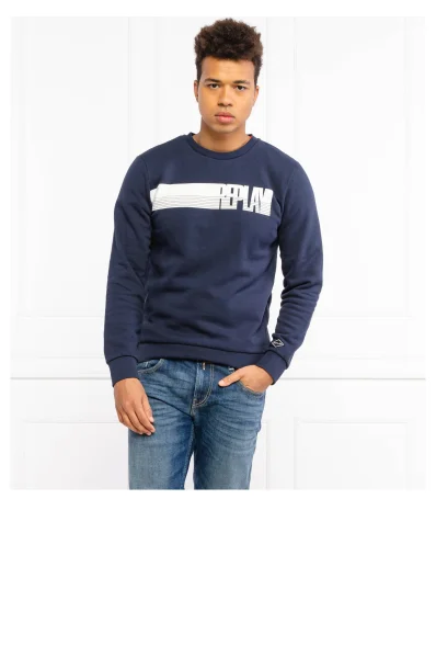 sweatshirt | regular fit Replay dunkelblau