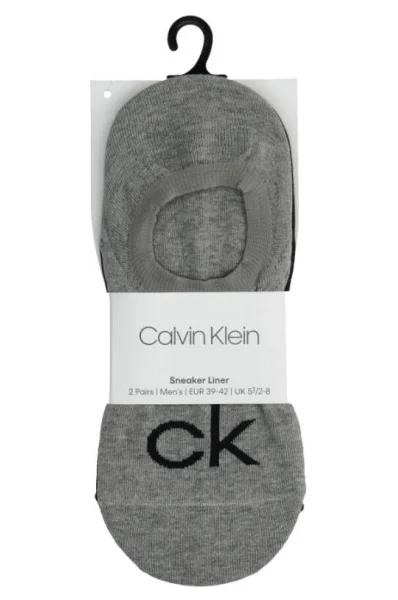 socken/füßlinge 2-pack Calvin Klein grau