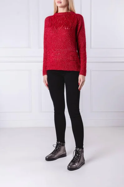 pullover gaenoir | regular fit |mit zusatz von wolle GUESS rot