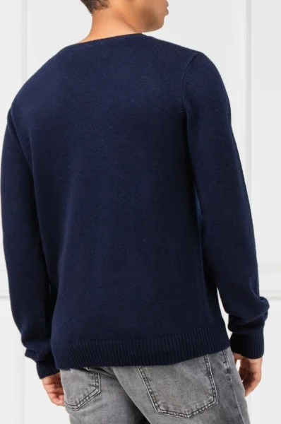 woll pullover | regular fit N21 dunkelblau