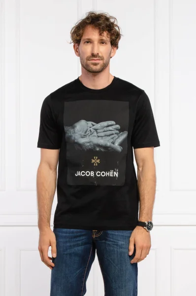t-shirt | regular fit Jacob Cohen schwarz