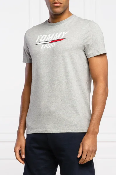 t-shirt | regular fit Tommy Sport aschfarbig