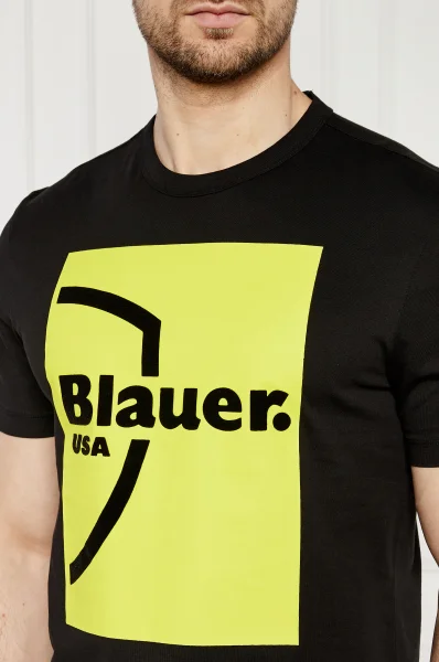 T-shirt | Regular Fit BLAUER schwarz