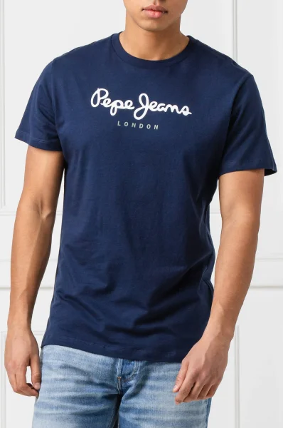 t-shirt eggo | regular fit Pepe Jeans London dunkelblau