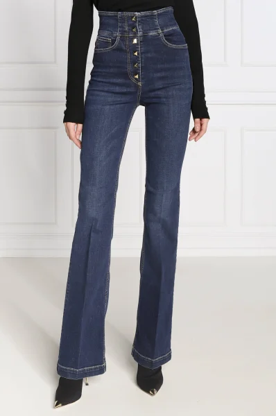 jeans | flare fit Elisabetta Franchi dunkelblau