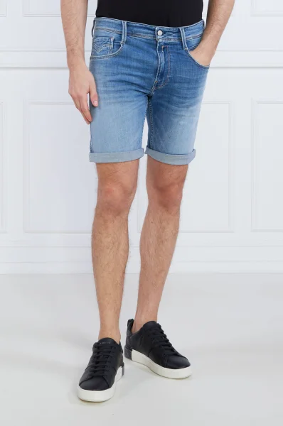Shorts | Slim Fit Replay blau 