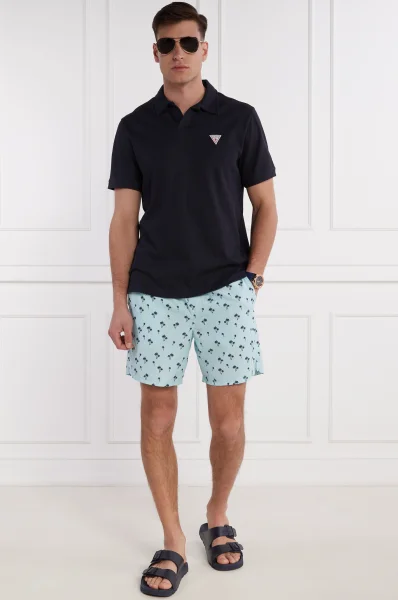 Polo | Regular Fit Guess Underwear dunkelblau