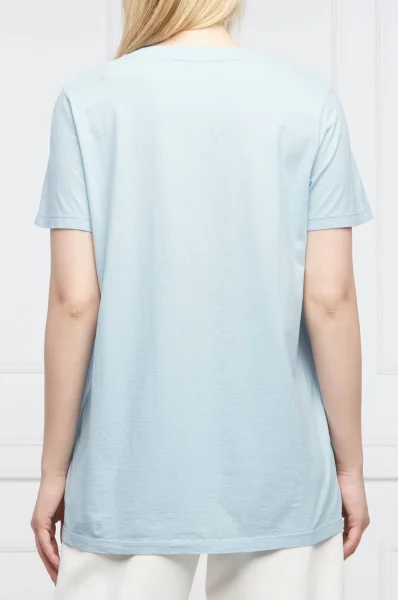 t-shirt | oversize fit DONDUP - made in Italy himmelblau