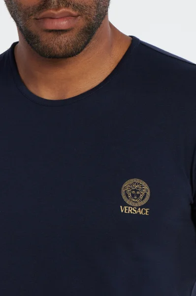 T-shirt | Regular Fit Versace dunkelblau