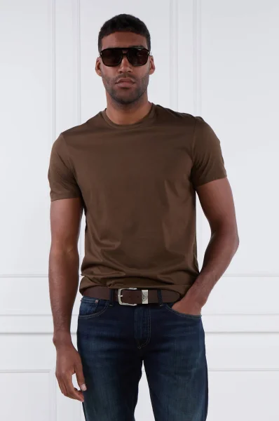 T-shirt Tessler | Slim Fit BOSS BLACK braun