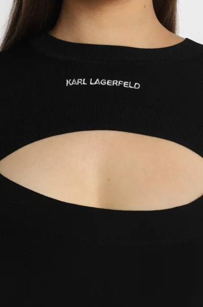 sweatshirt | slim fit Karl Lagerfeld schwarz