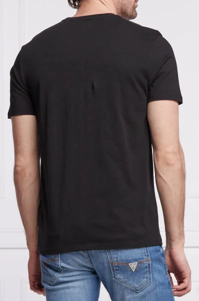 t-shirt | regular fit GUESS schwarz
