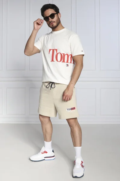 shorts | regular fit Tommy Jeans Sandfarbe