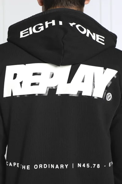 sweatshirt | regular fit Replay schwarz