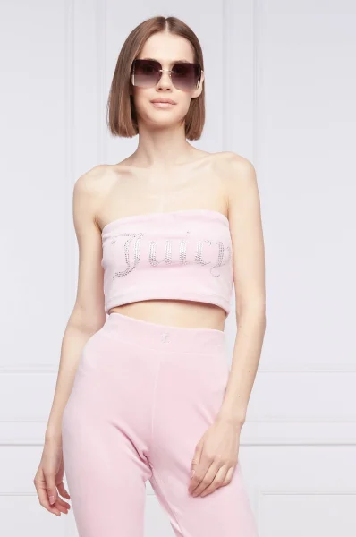 top | cropped fit Juicy Couture puderrosa