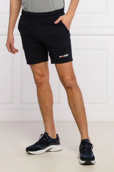 shorts terry | regular fit Tommy Sport dunkelblau