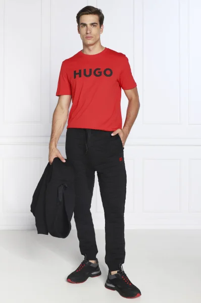 t-shirt dulivio | regular fit HUGO rot