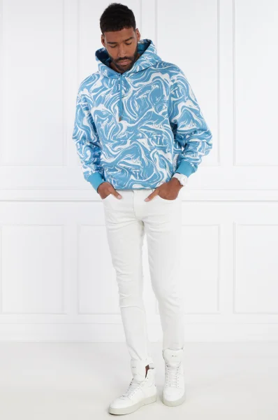 Sweatshirt We_Ocean | Regular Fit BOSS ORANGE blau 