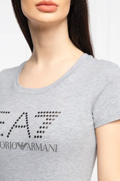 t-shirt | regular fit EA7 grau