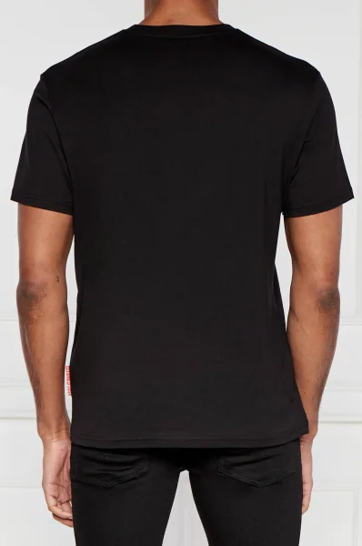 T-shirt FLOCK LOGO | Regular Fit Just Cavalli schwarz