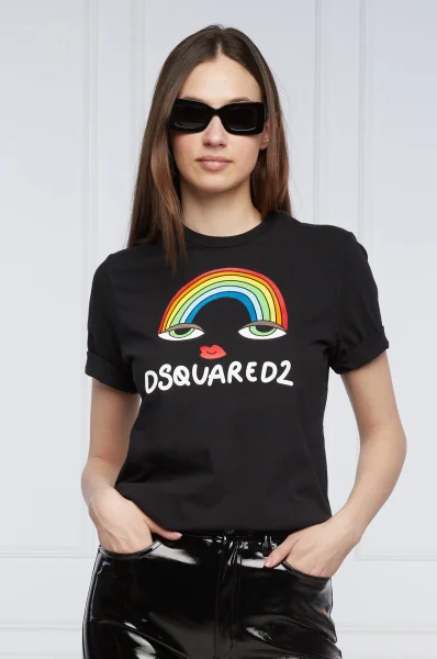 t-shirt rainbow renny | regular fit Dsquared2 schwarz