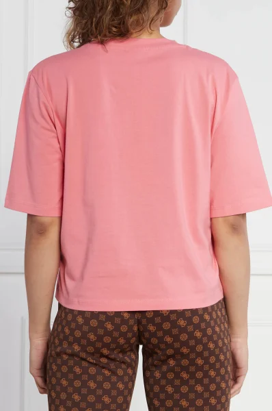 T-shirt BEULAH BOXY | Regular Fit GUESS ACTIVE rosa