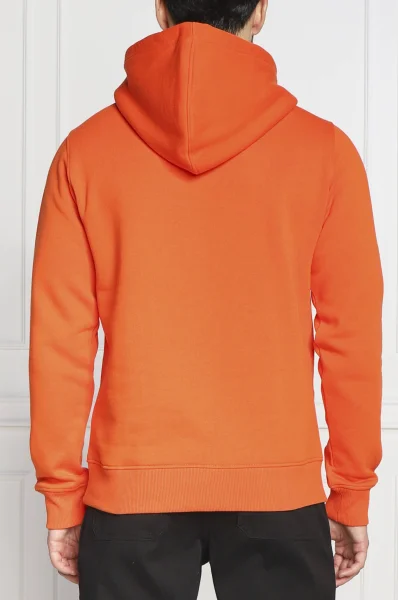 Sweatshirt SEASONAL BLOCKED LOGO HOODIE | Regular Fit CALVIN KLEIN JEANS orange